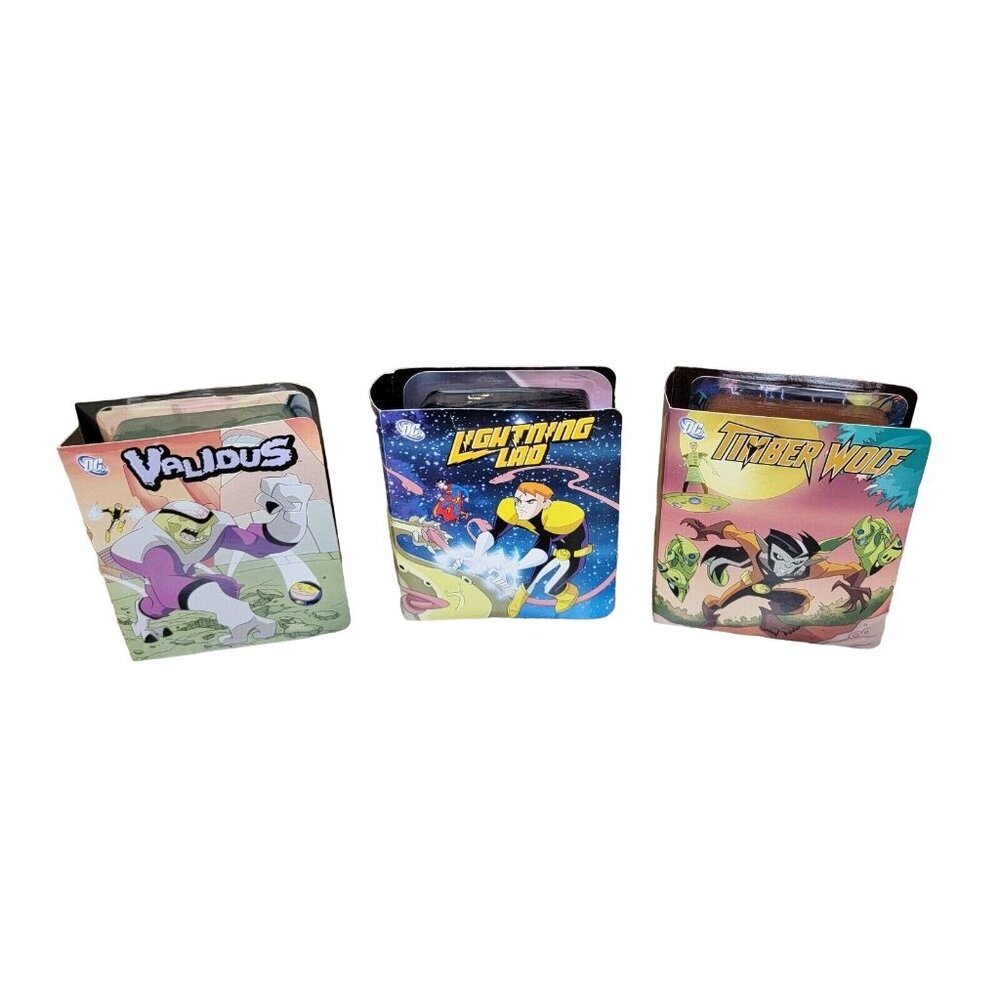 McDonalds DC Comics Legion Of Superheroes Happy Meal Toy Lot Of 3